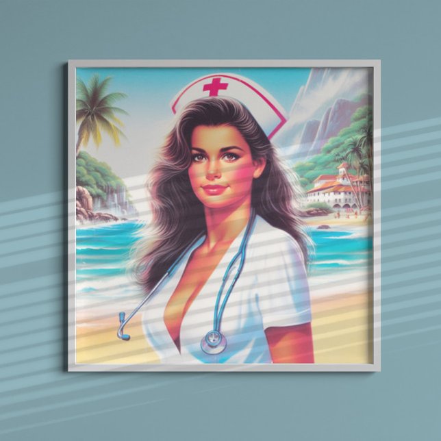 Niedliche Retro-Krankenversorgung Poster (Von Creator hochgeladen)