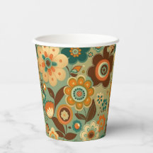 Niedliche Retro-Vintage Blume