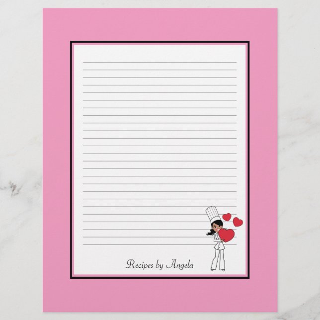 Niedliche rezeptpflichtige Seiten (Vorderseite)