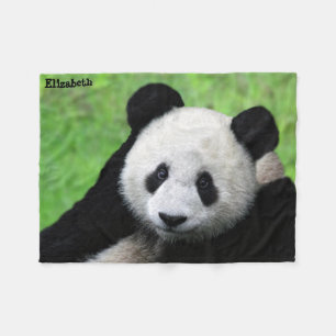 Niedliche riesiger Panda-Decke Fleecedecke
