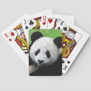 Niedliche riesiger Panda-Spielkarten Spielkarten