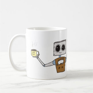 Niedliche Roboter-Kaffeetasse Kaffeetasse
