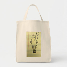 Niedliche Roboter-Tasche Tragetasche