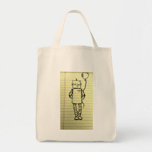 Niedliche Roboter-Tasche Tragetasche