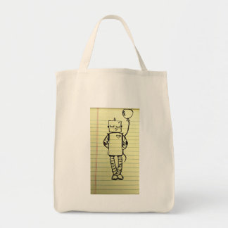 Niedliche Roboter-Tasche Tragetasche