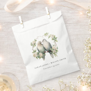 Niedliche romantische Liebesgeburten Botanische Tr Geschenktütchen