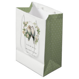 Niedliche romantische Liebesgeburten Botanische Tr Mittlere Geschenktüte