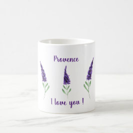 Niedliche romantische Provence I Liebe Sie Kaffee Kaffeetasse