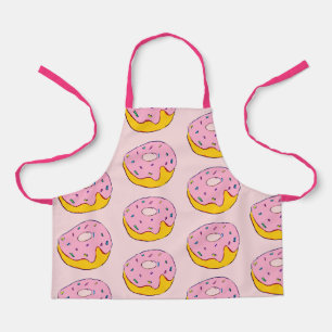 Niedliche Rosa Donuts für Jummy Schürze