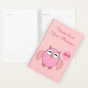 Niedliche rosa Liebe Sie besitzen einen eigenen Pl Planer