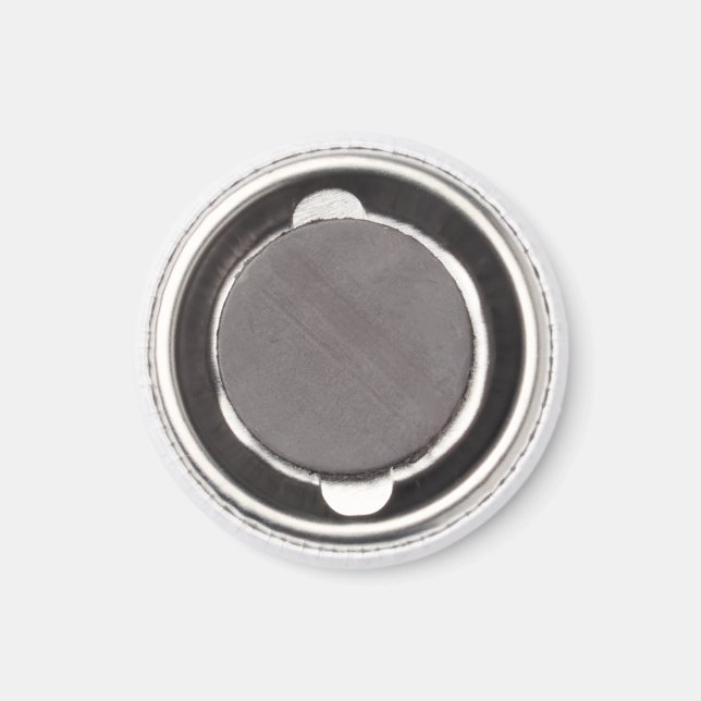 Niedliche rosa OH Weihnachtsbaum Bulge Geschenk Magnet (Hinten)
