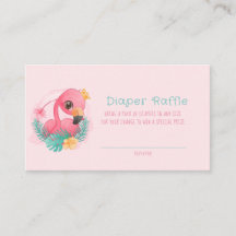 Niedliche Rosa Prinzessin Flamingo Girl Diaper Raf