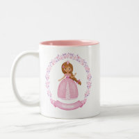 Niedliche Rosa Prinzessin Personalisiert