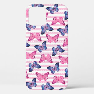 Niedliche rosa Schmetterlinge Case-Mate iPhone Hülle