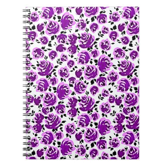 Niedliche Rose Notizblock (Vorderseite)