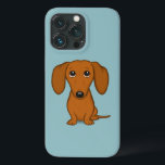 Niedliche Rote Dackel | Funny Cartoon Dackel Hund Case-Mate iPhone Hülle<br><div class="desc">Niedlicher, Kurzer Hhaariger Cartoon Hund mit großen Disketten Ohren und Augen, der aufsieht. Ein lustiger Hund aus der Dackel, der sehr süß aussieht und vielleicht ein bisschen schuldig ist. Die Handybox dieses lustigen Hundeliebhabers ist für verschiedene Handymarken erhältlich. Karo in Jenn’s Doodle World für noch mehr Würstchen Hundekunst und Geschenke...</div>