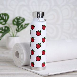 Niedliche Rote Favoriten Cartoon Erdbeeren Trinkflasche