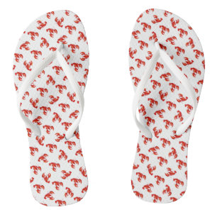 Niedliche Rote Geburtshelfer Flip Flops