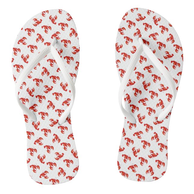 Niedliche Rote Geburtshelfer Flip Flops (Fußbett)