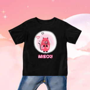 Niedliche rote Katze Baby T-shirt