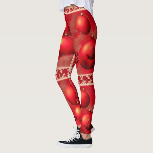 Niedliche rote Leggings (Links)