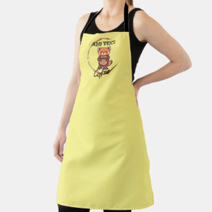 Niedliche rote Panda Tiere Kaffee Tee Custom Shop  Schürze