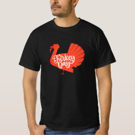 Niedliche rote Türkei Form mit Texttypografie T-Shirt