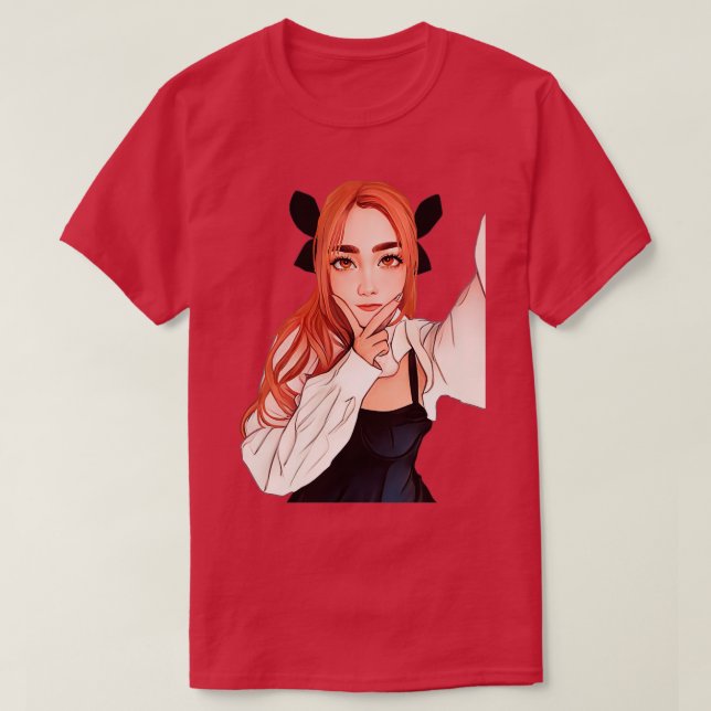 Niedliche Rotkopfjunge T-Shirt (Design vorne)