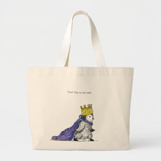Niedliche Royal Penguin Leinwand Tasche