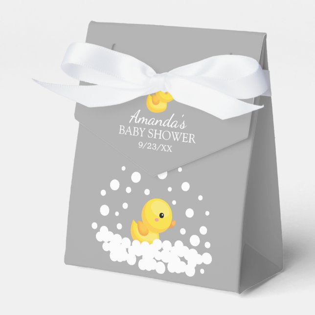 Niedliche Rubber Duck Baby Showbox Geschenkschachtel (Vorderseite)