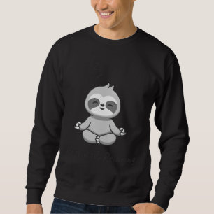 Niedliche Rückenlehne und Entspannung Sweatshirt