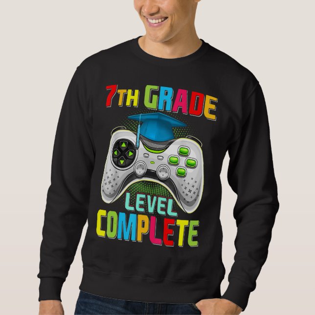 Niedliche Runde der Runde für den vollständigen Ga Sweatshirt (Vorderseite)