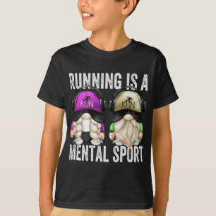 Niedliche Runners Gnome Couple Funny Running ist e T-Shirt
