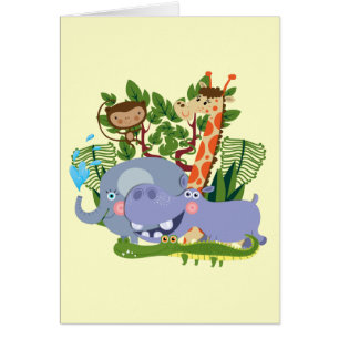 Niedliche Safari-Tiere