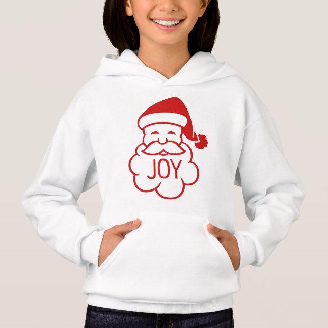 Niedliche Sankt stellen den Hoodie des (Vorderseite)