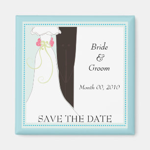 Niedliche Save the Date Magneten Magnet