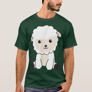 Niedliche Schafe Funny Animals Baby Sheep T-Shirt