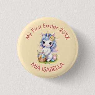 Niedliche Schaltfläche "Erste Osterunkorrektur" Button