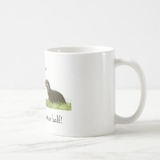 Niedliche Scherhalbe Tasse