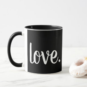 niedliche schicke LIEBE. Drehbuch Tasse
