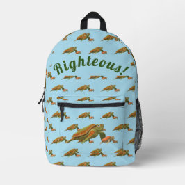 Niedliche Schildkröte Bedruckter Rucksack