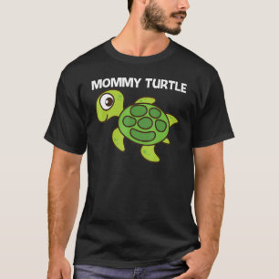 Niedliche Schildkröte für Frauen Mama Schildkröte T-Shirt