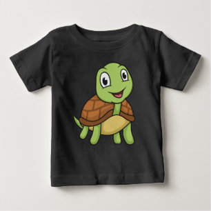 Niedliche Schildkröte Großartiges Design für Tierl Baby T-shirt