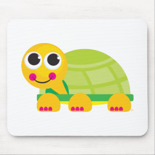 Niedliche Schildkröte-Mausunterlage Mousepad