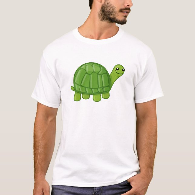 Niedliche Schildkröte T-Shirt (Vorderseite)