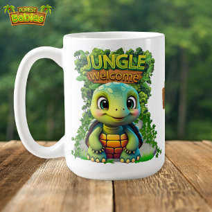 Niedliche Schildkrötenwirbelsäule 🐢 Kaffeetasse