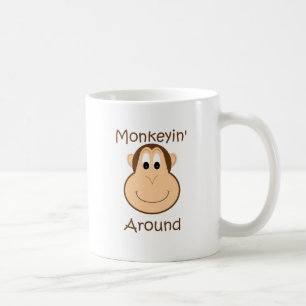 Niedliche Schimpansekaffee-Tasse Kaffeetasse
