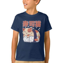 Niedliche schlafende Sushi-Katzen-Babys Asiatische