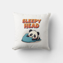 Niedliche Schlafpanda "Schlampe Kopf" Kissen Kisse