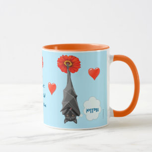 Niedliche Schläger! Liebe I Schläger! Bekloppt f Tasse